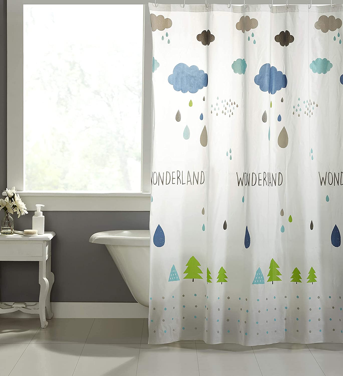 Clouds wonderland PVC Shower curtain